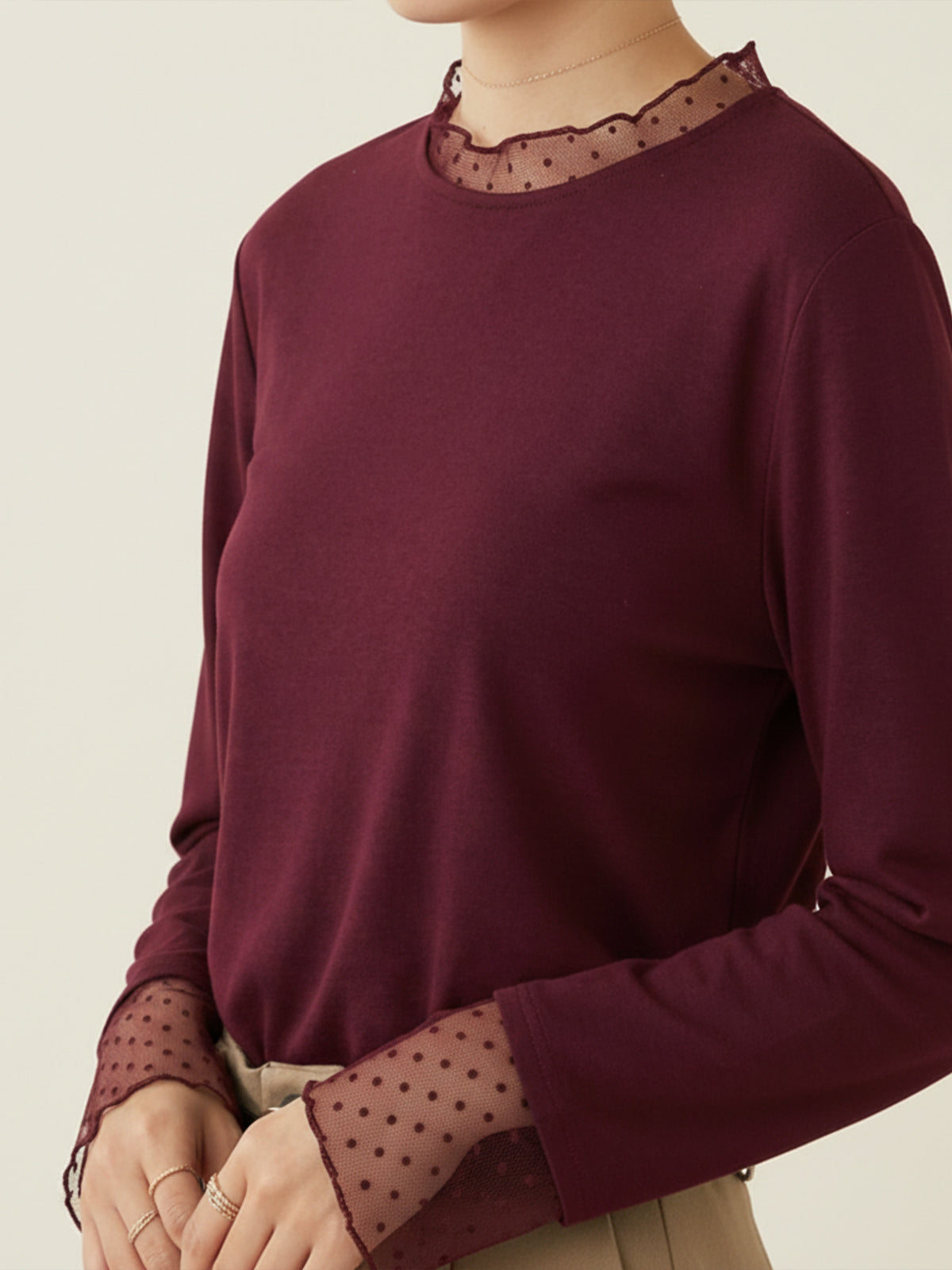 Refined Sheer Top