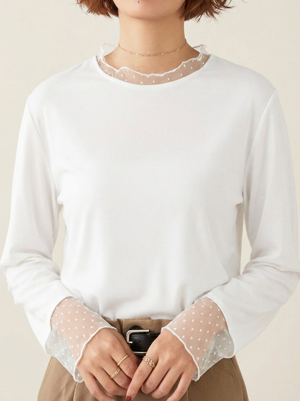 Refined Sheer Top