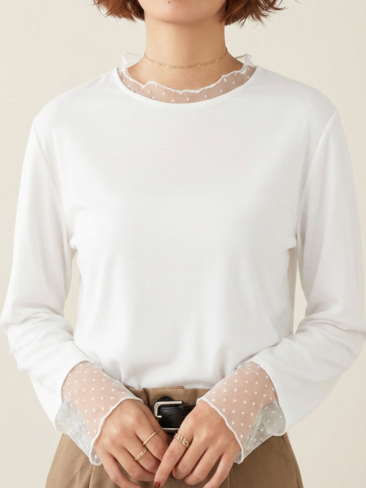 Refined Sheer Top
