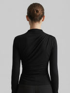 Sculpt High-Neck Top