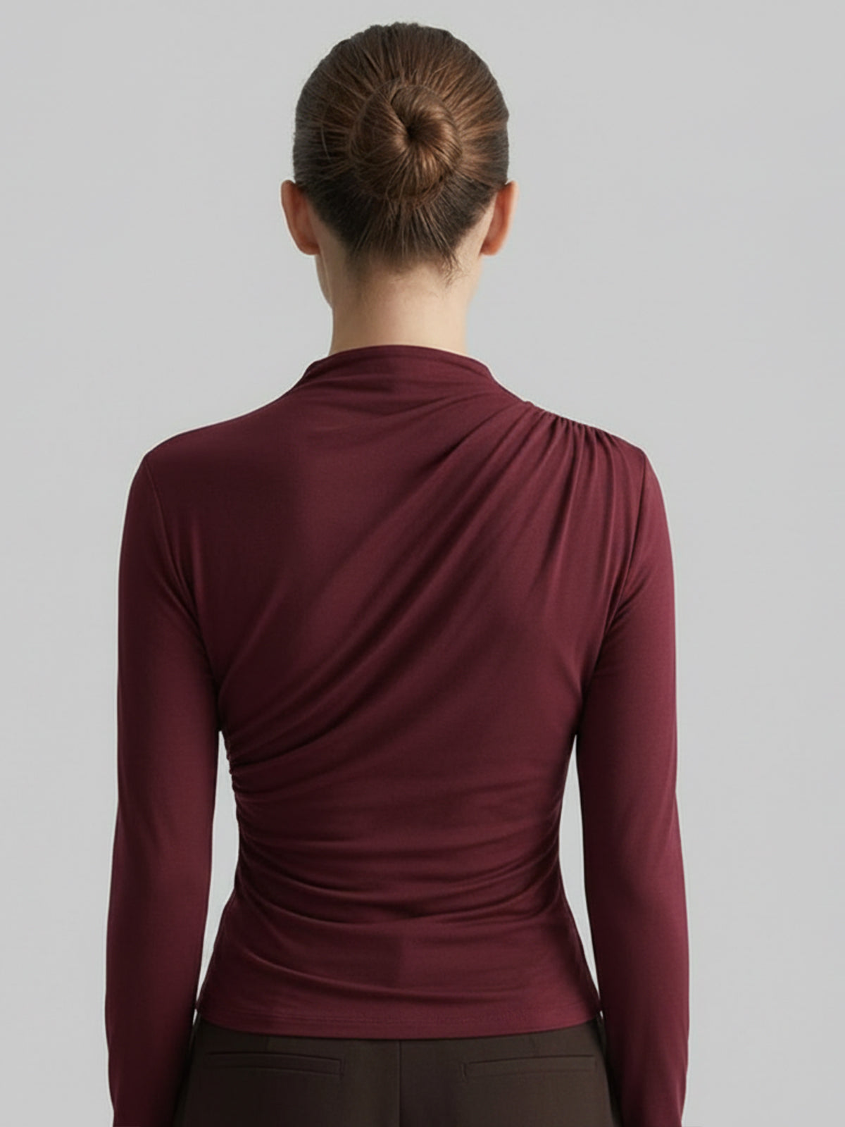 Sculpt High-Neck Top