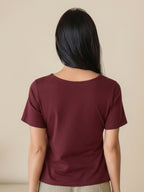 Asymmetric Drape Top