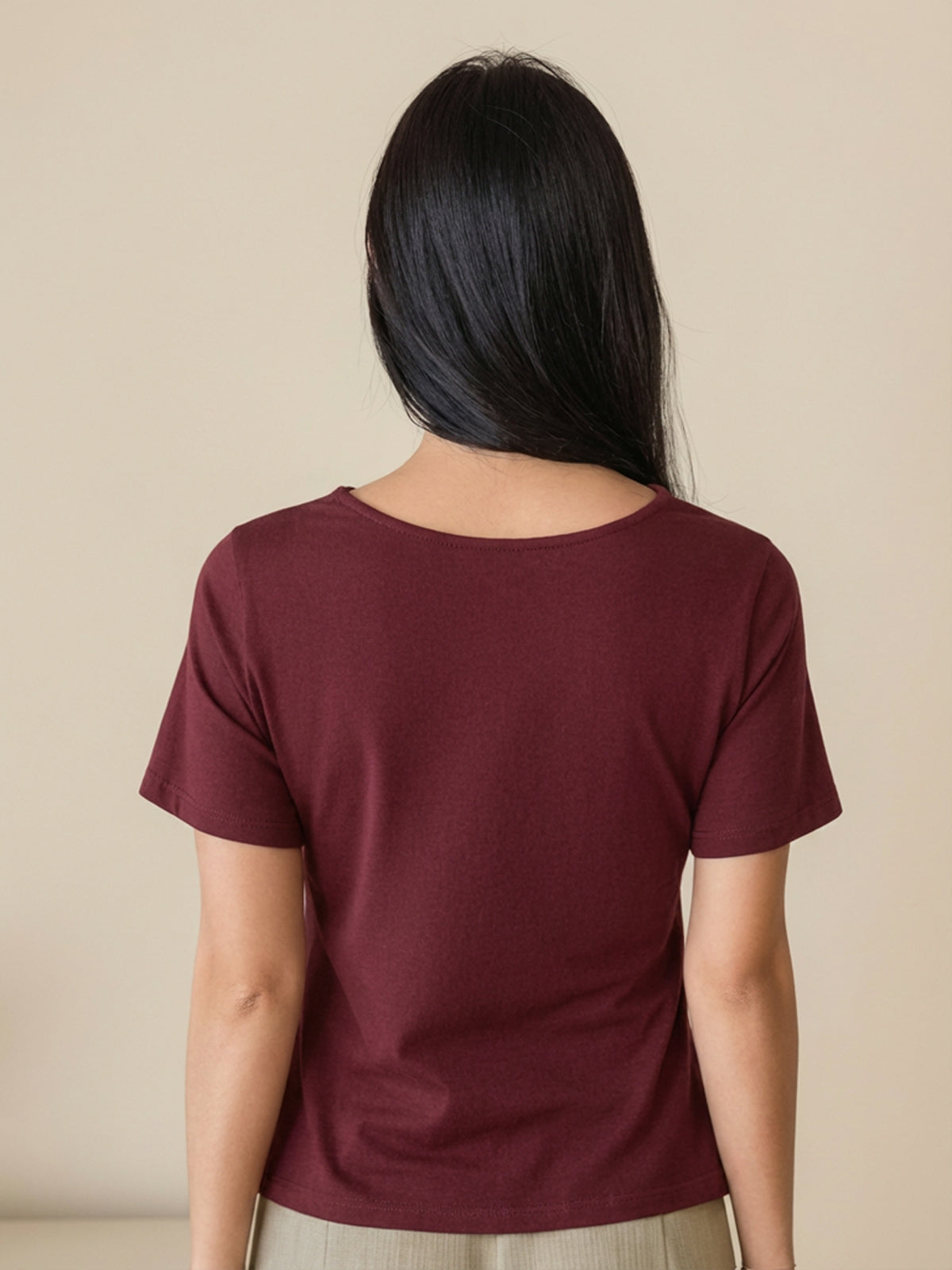 Asymmetric Drape Top