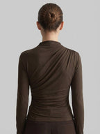 Sculpt High-Neck Top