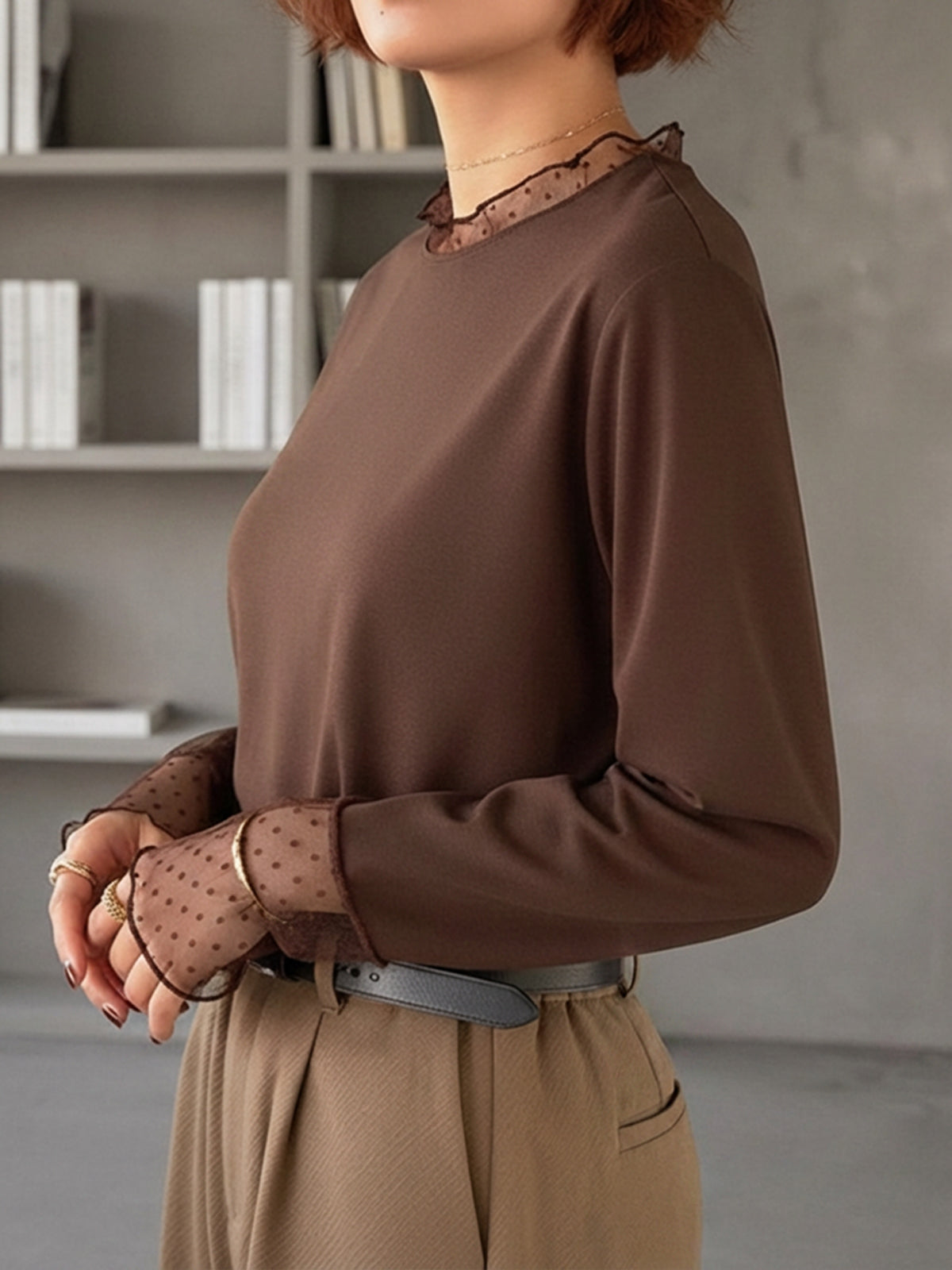 Refined Sheer Top