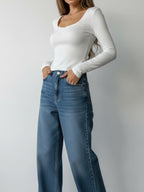 Feminine Ruched Top