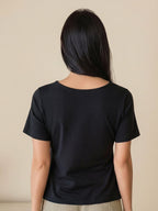 Asymmetric Drape Top