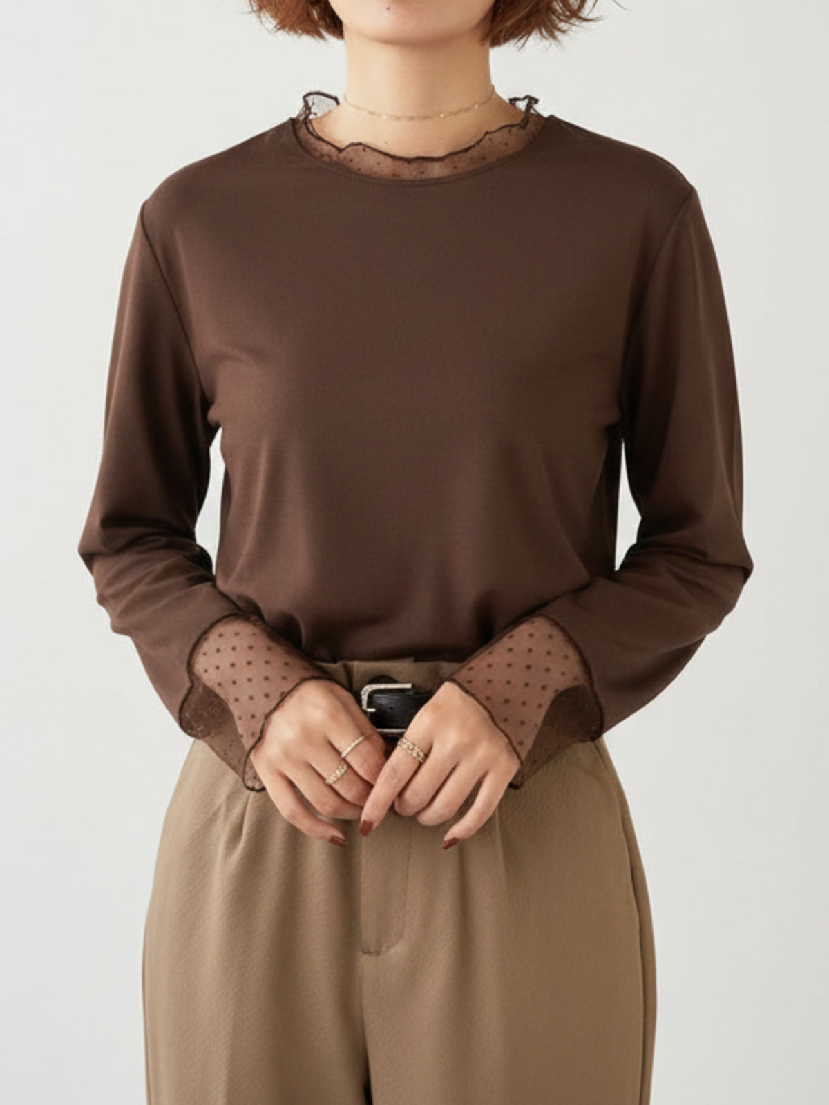 Refined Sheer Top